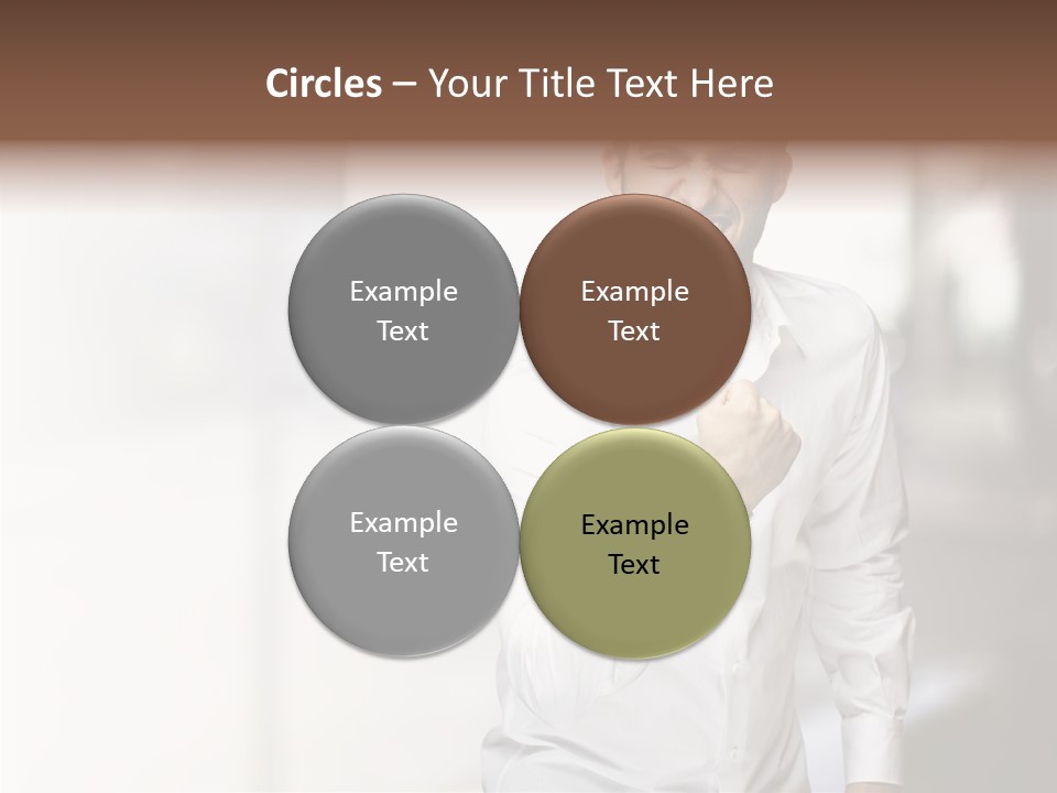 Street Isolated Handsome PowerPoint Template