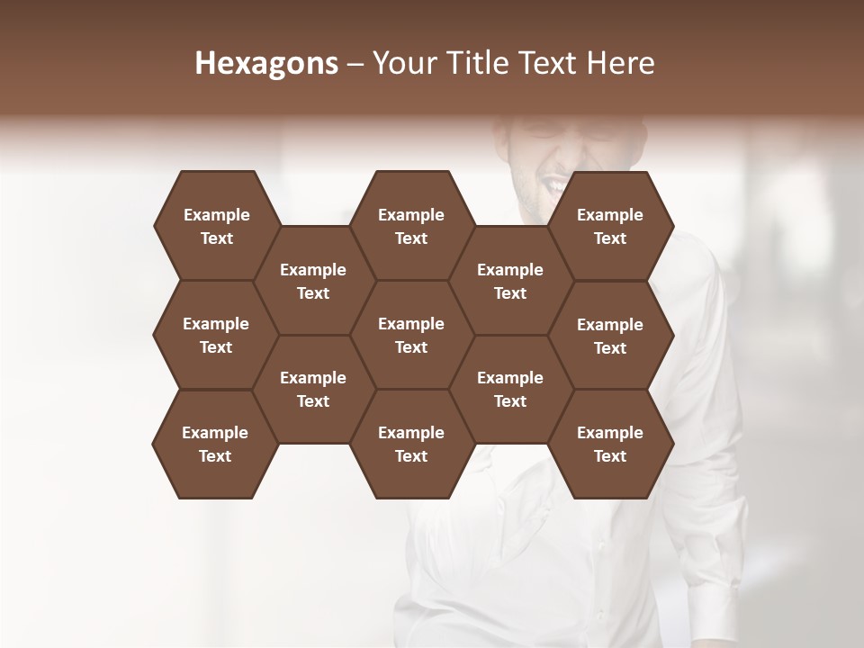 Street Isolated Handsome PowerPoint Template