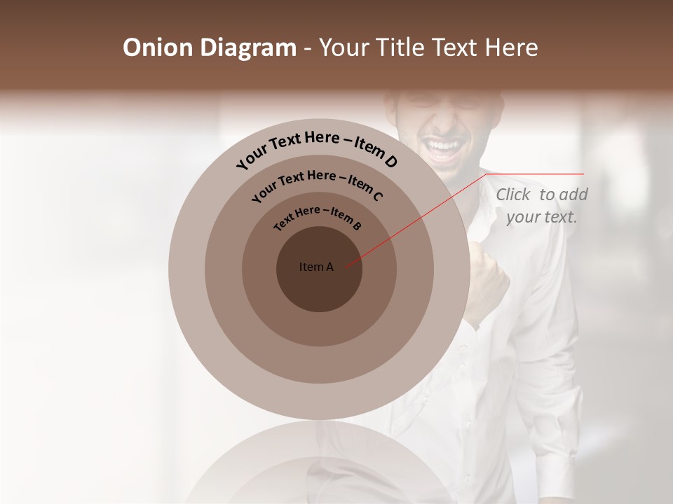 Street Isolated Handsome PowerPoint Template