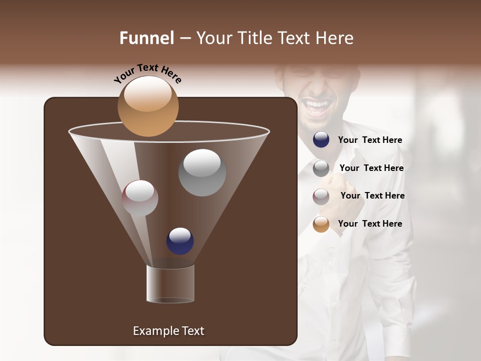 Street Isolated Handsome PowerPoint Template