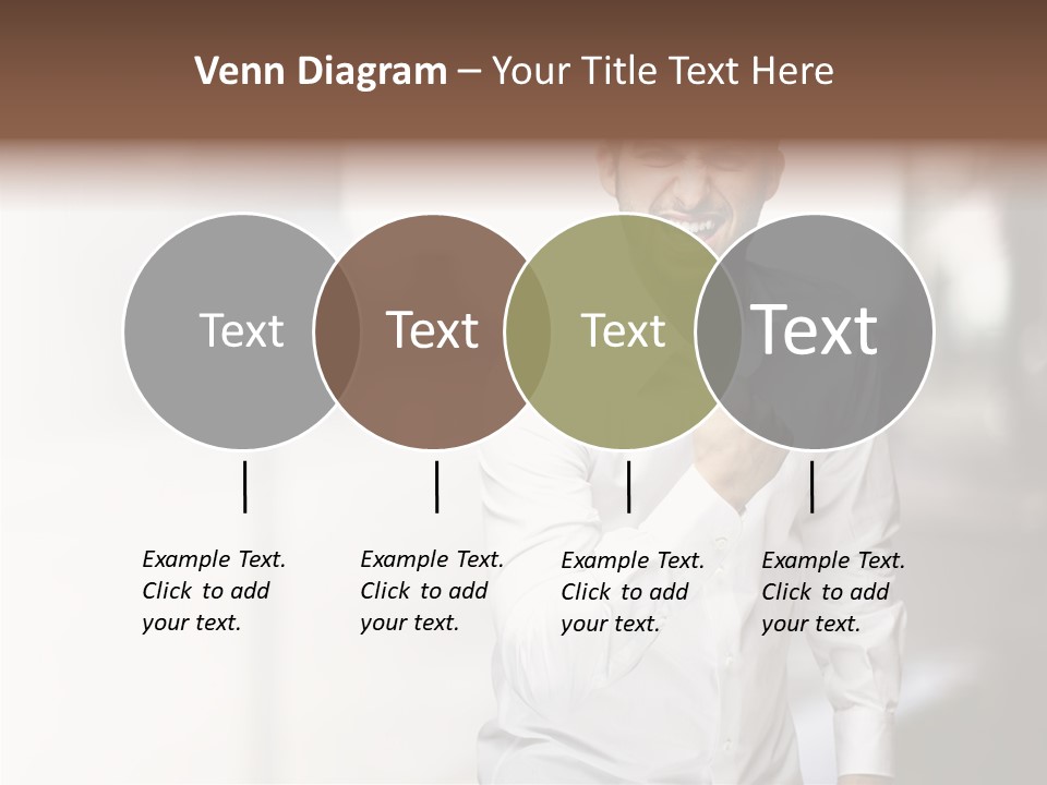 Street Isolated Handsome PowerPoint Template