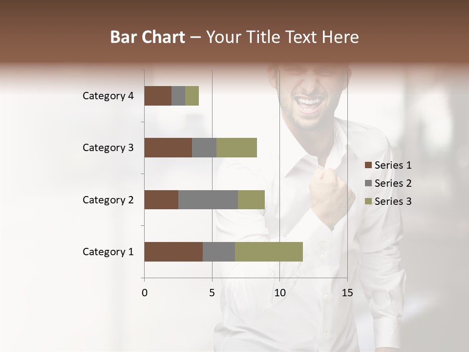 Street Isolated Handsome PowerPoint Template