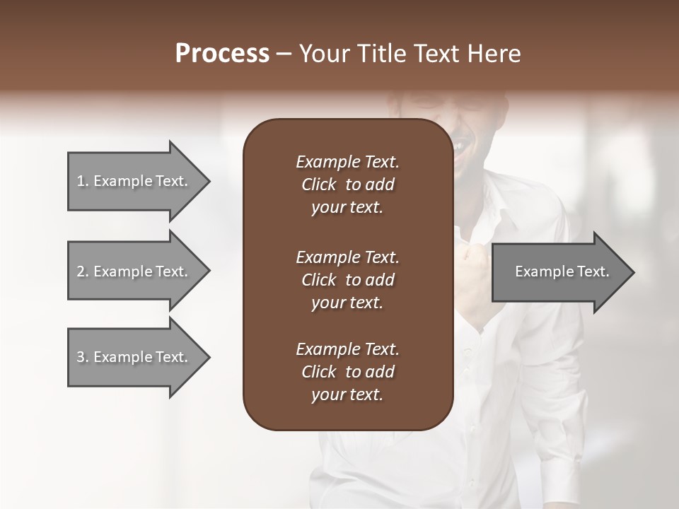 Street Isolated Handsome PowerPoint Template