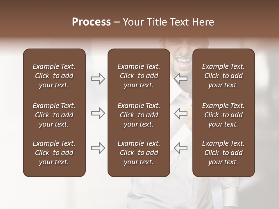 Street Isolated Handsome PowerPoint Template