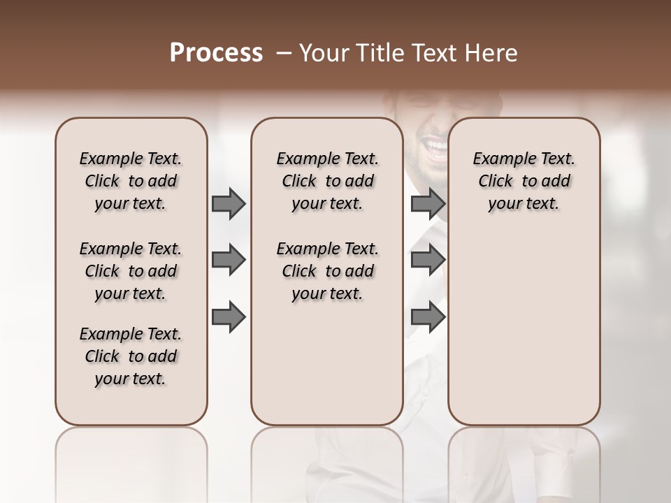Street Isolated Handsome PowerPoint Template