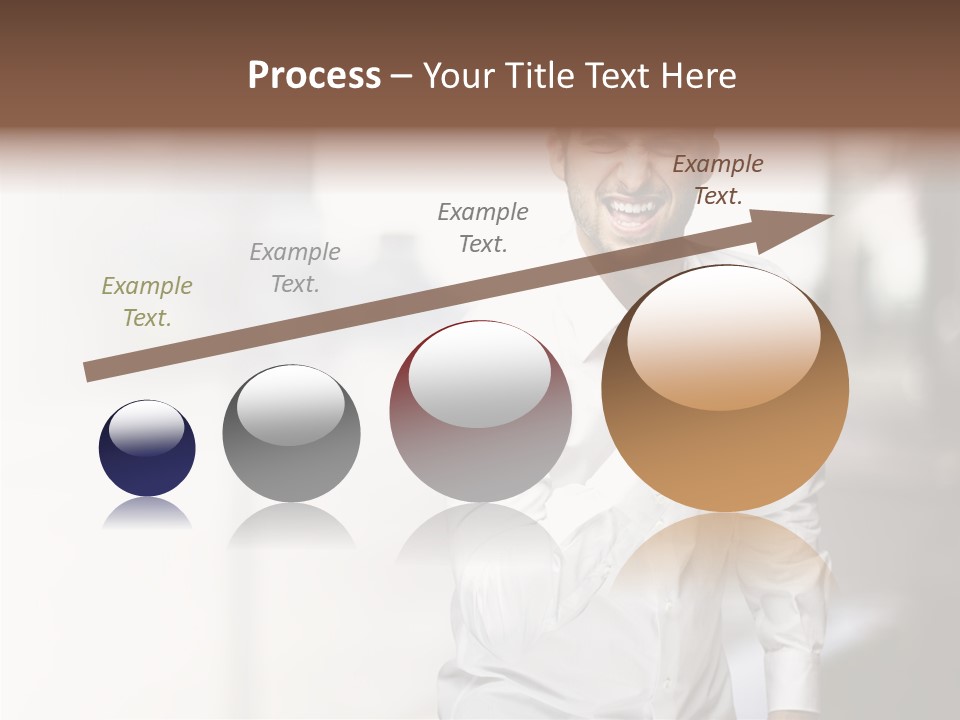 Street Isolated Handsome PowerPoint Template