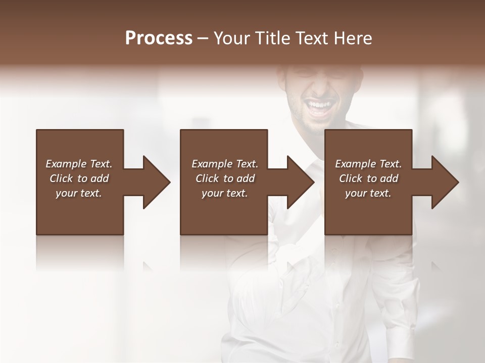 Street Isolated Handsome PowerPoint Template