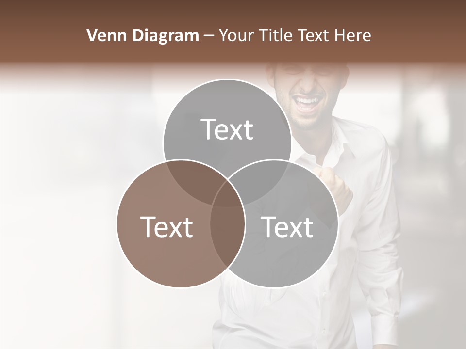 Street Isolated Handsome PowerPoint Template