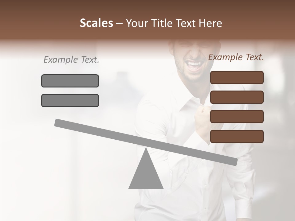 Street Isolated Handsome PowerPoint Template