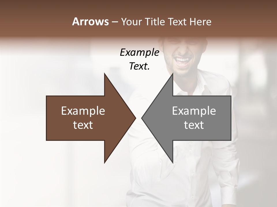 Street Isolated Handsome PowerPoint Template