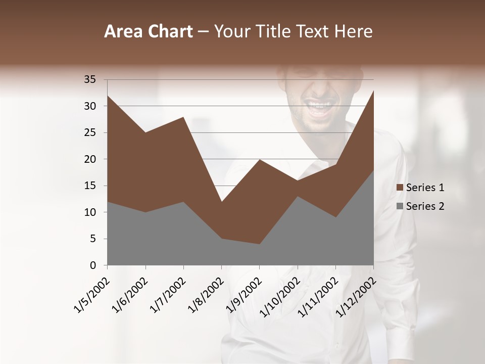 Street Isolated Handsome PowerPoint Template