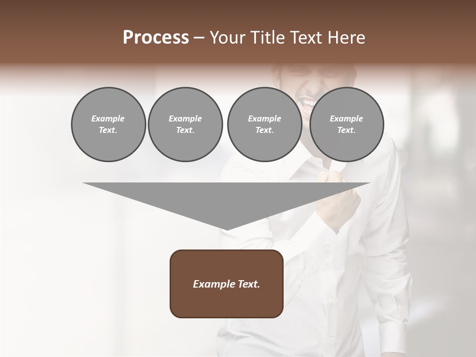 Street Isolated Handsome PowerPoint Template