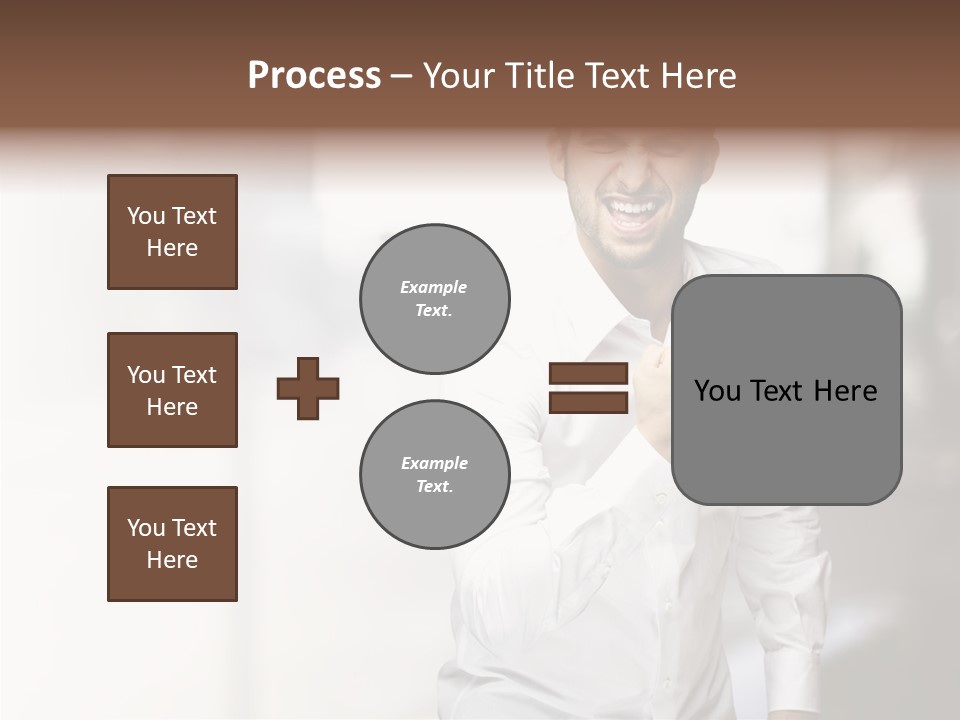 Street Isolated Handsome PowerPoint Template