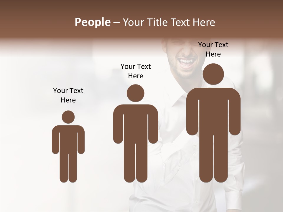 Street Isolated Handsome PowerPoint Template