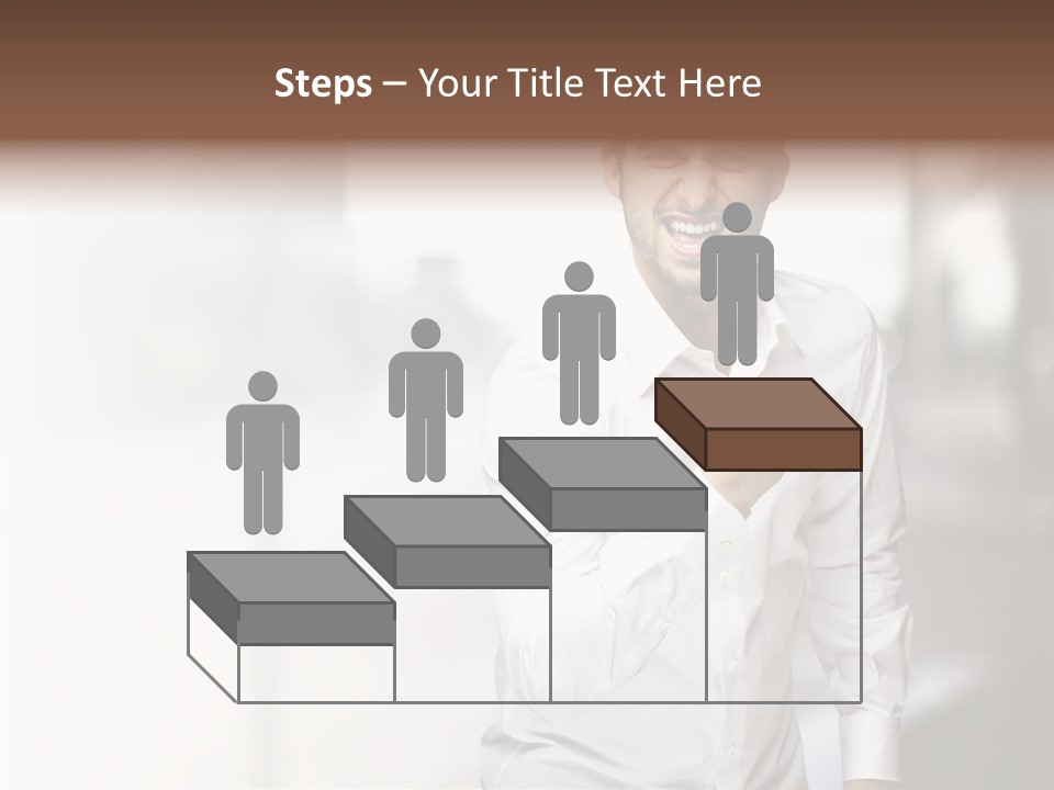 Street Isolated Handsome PowerPoint Template