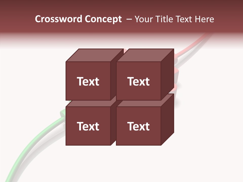Feed Plug Rendered PowerPoint Template