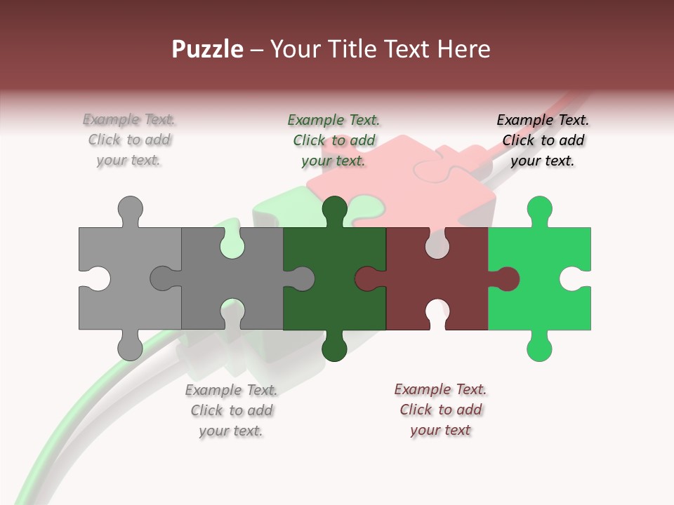 Feed Plug Rendered PowerPoint Template
