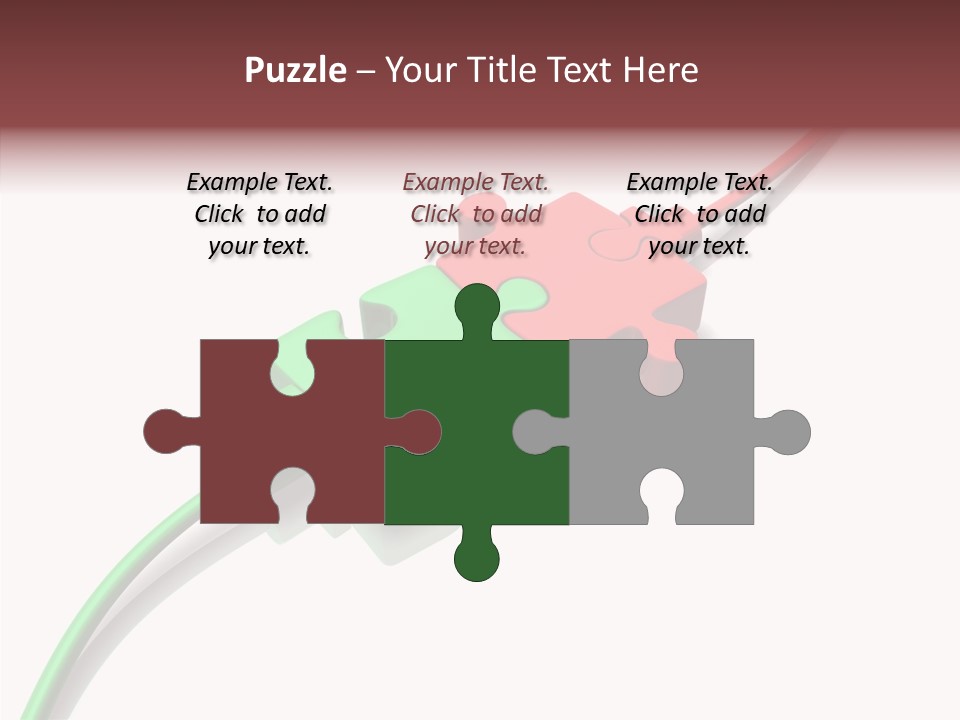 Feed Plug Rendered PowerPoint Template