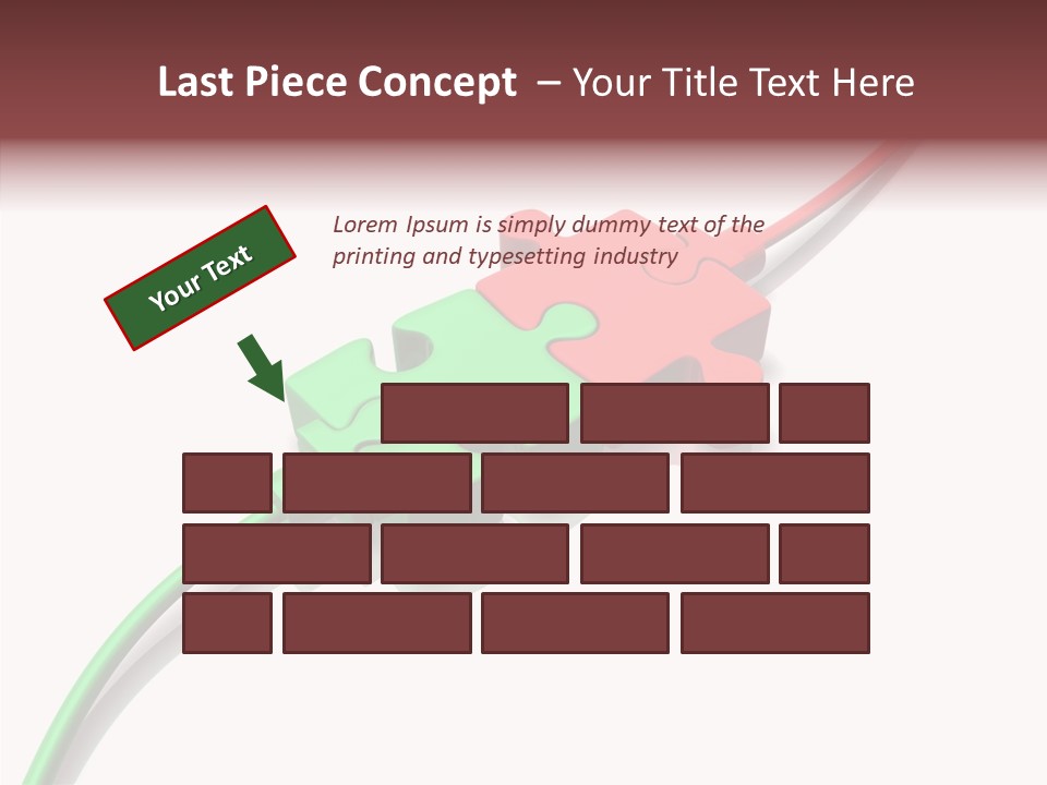 Feed Plug Rendered PowerPoint Template