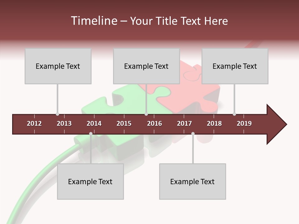 Feed Plug Rendered PowerPoint Template