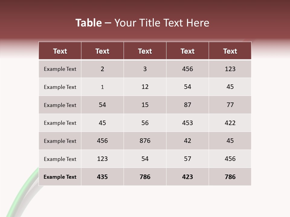 Feed Plug Rendered PowerPoint Template