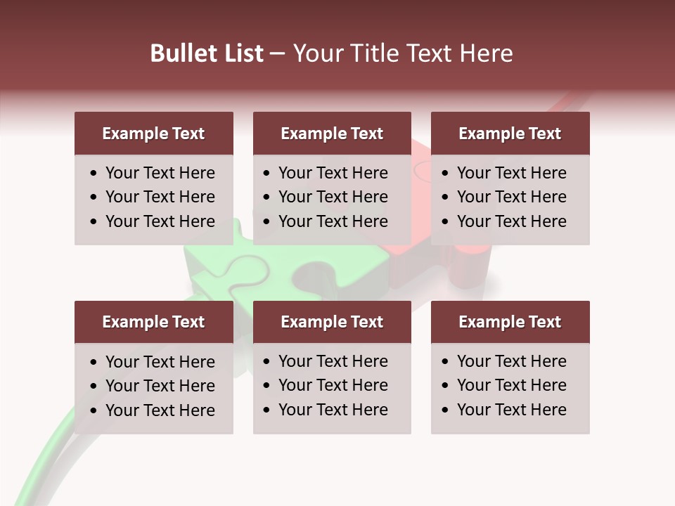 Feed Plug Rendered PowerPoint Template