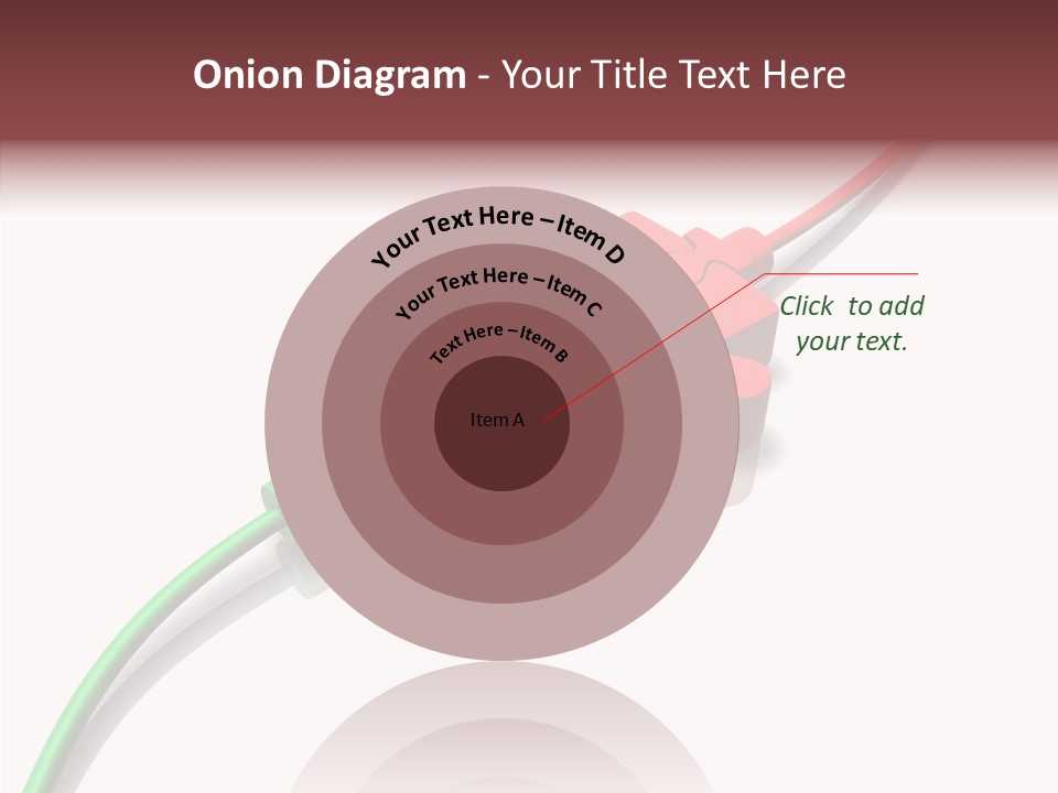 Feed Plug Rendered PowerPoint Template