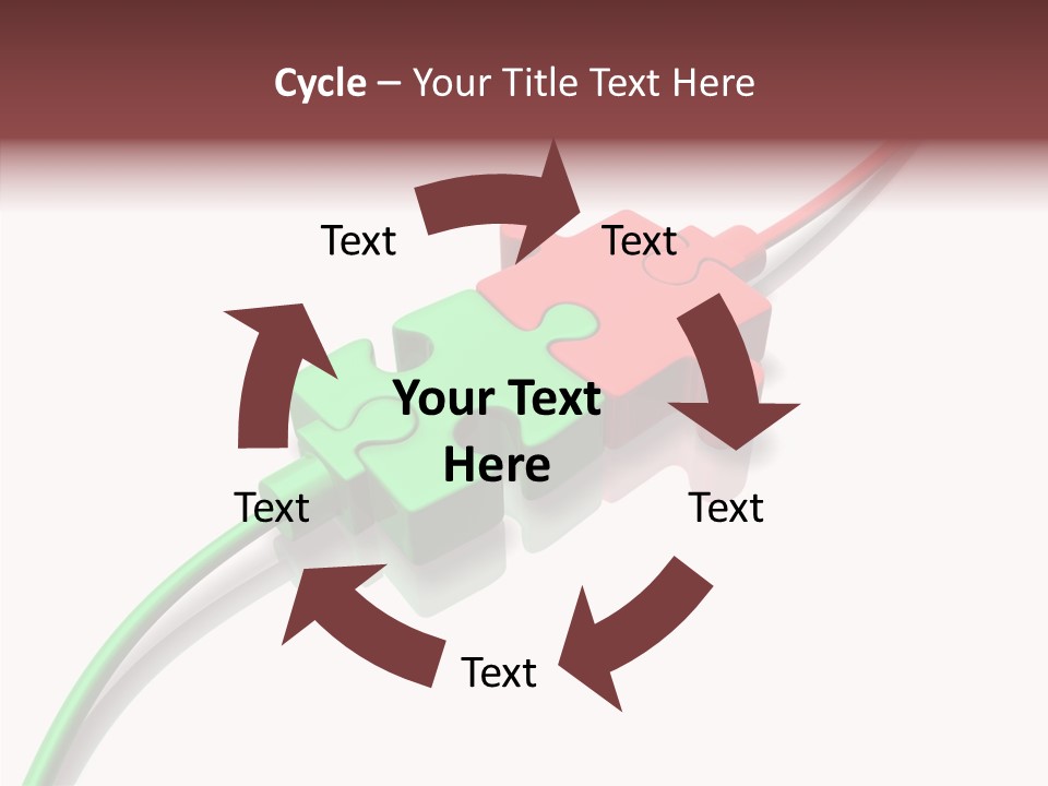 Feed Plug Rendered PowerPoint Template