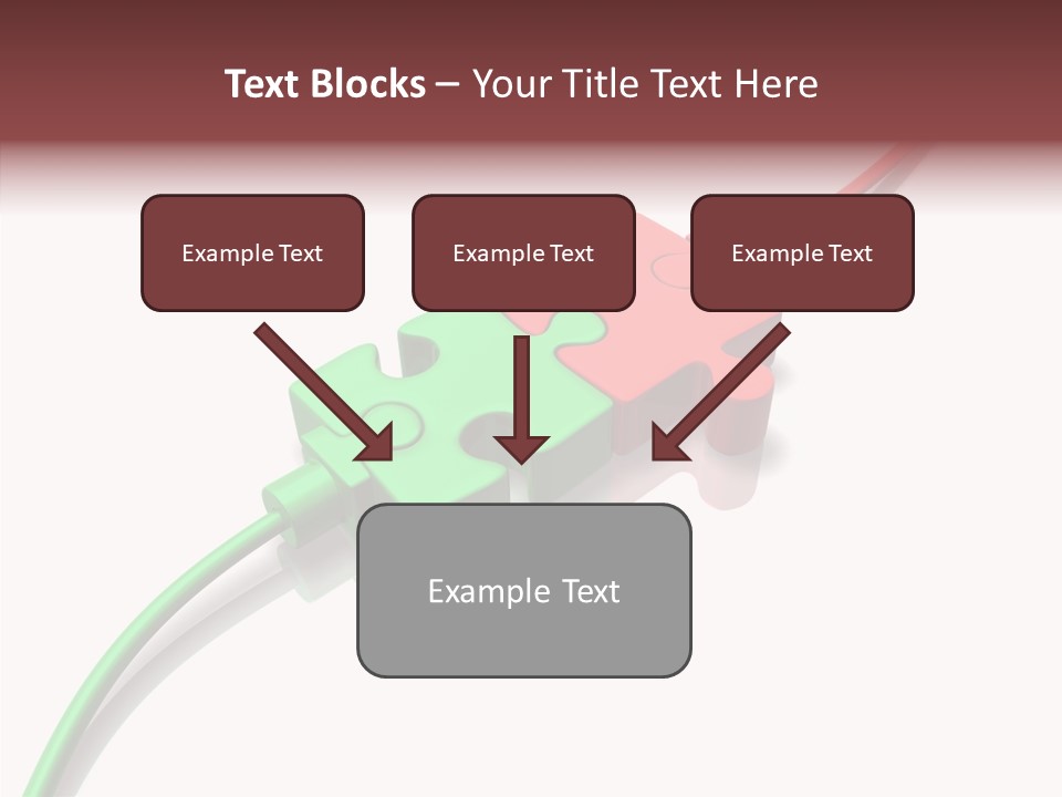 Feed Plug Rendered PowerPoint Template