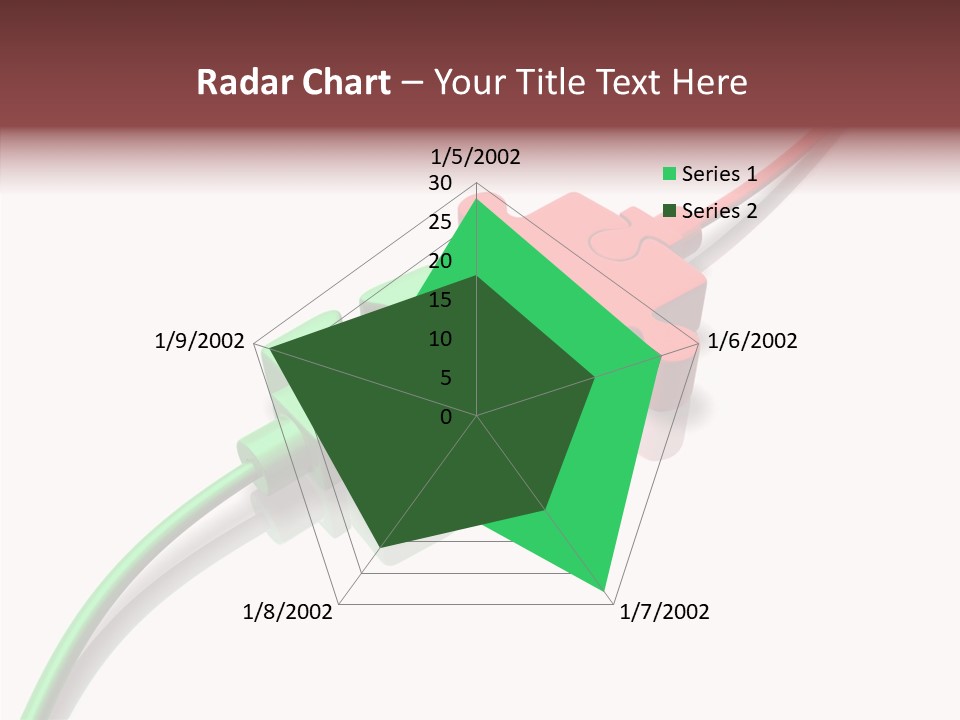 Feed Plug Rendered PowerPoint Template