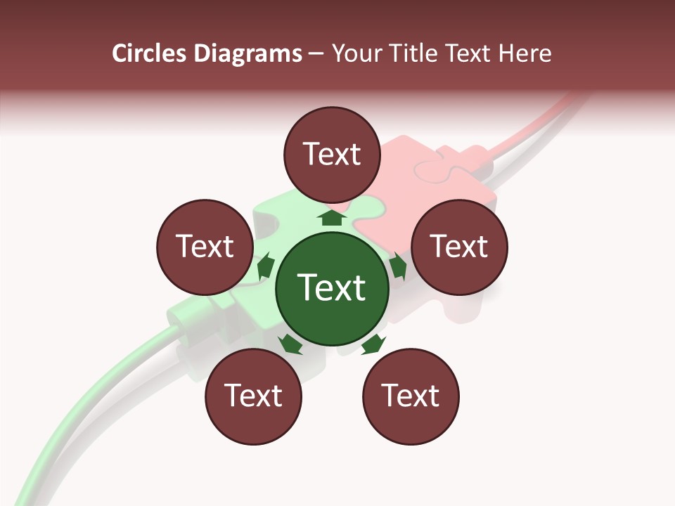 Feed Plug Rendered PowerPoint Template