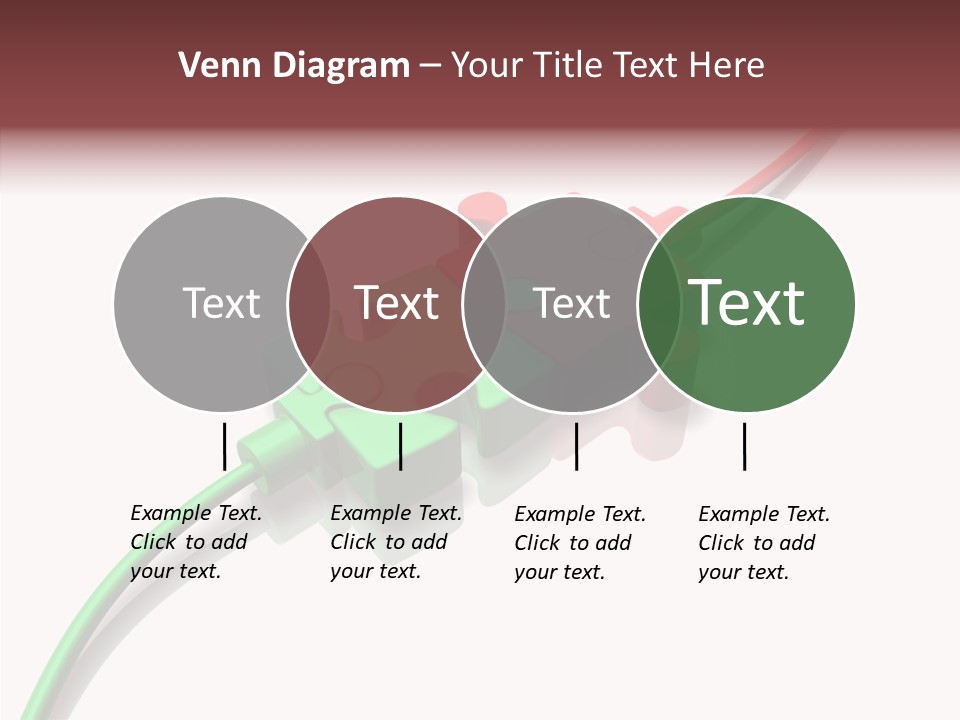Feed Plug Rendered PowerPoint Template