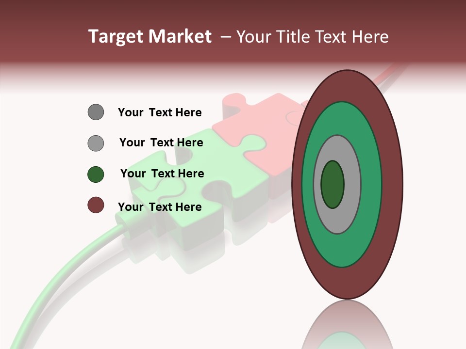 Feed Plug Rendered PowerPoint Template