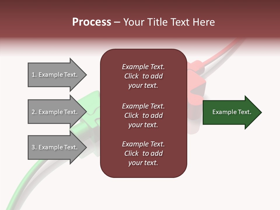 Feed Plug Rendered PowerPoint Template