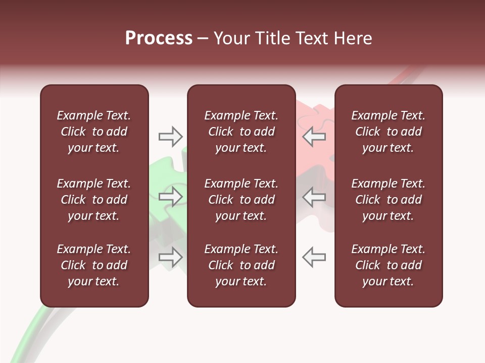 Feed Plug Rendered PowerPoint Template
