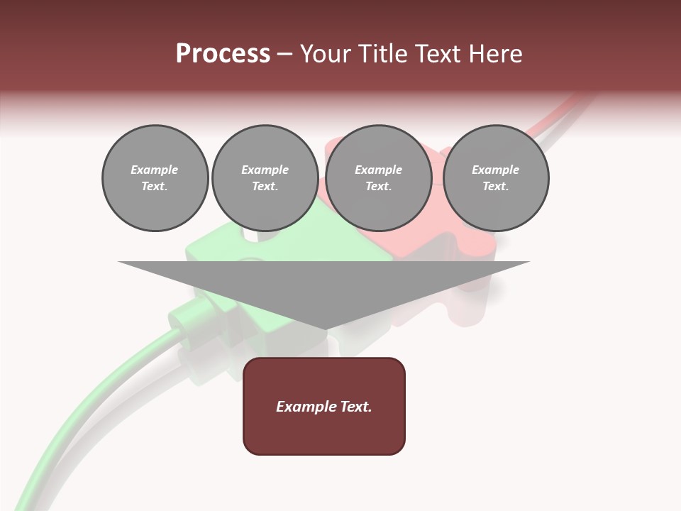 Feed Plug Rendered PowerPoint Template