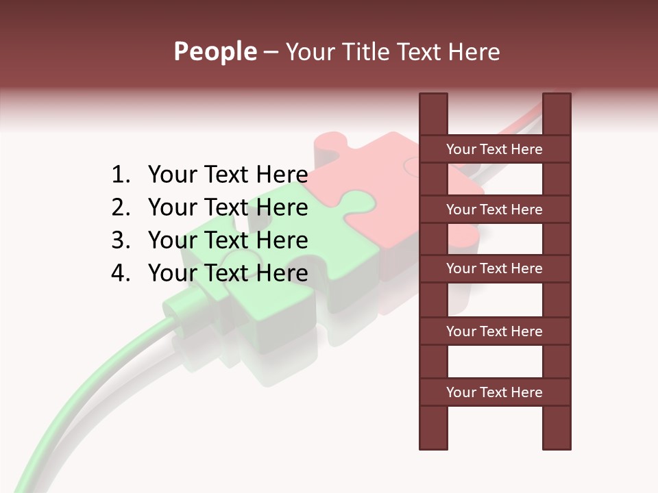 Feed Plug Rendered PowerPoint Template