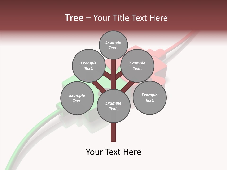 Feed Plug Rendered PowerPoint Template