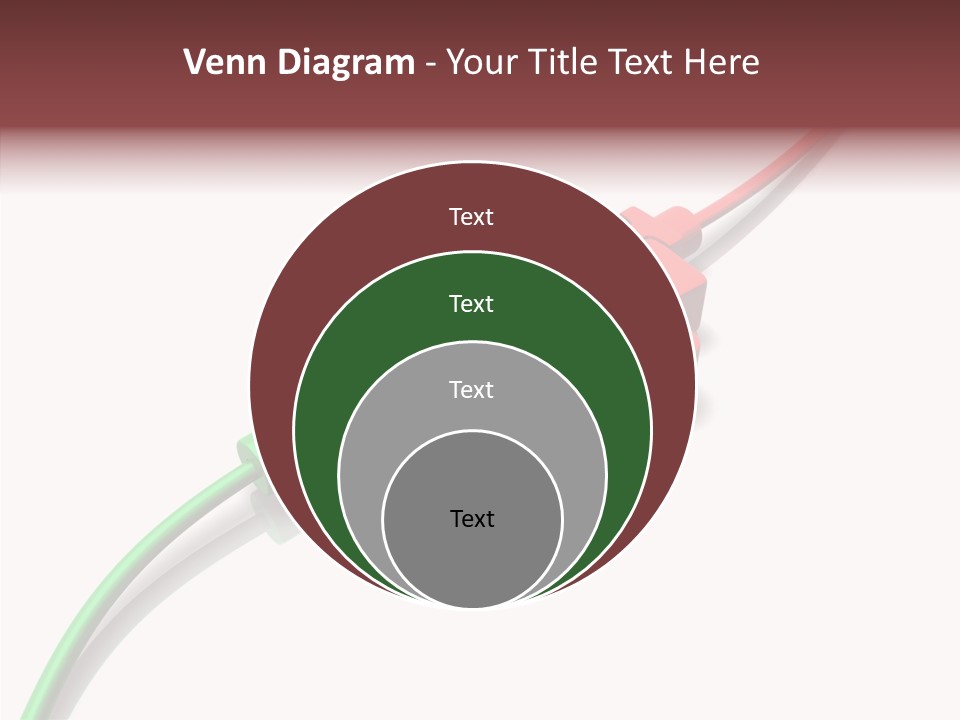 Feed Plug Rendered PowerPoint Template