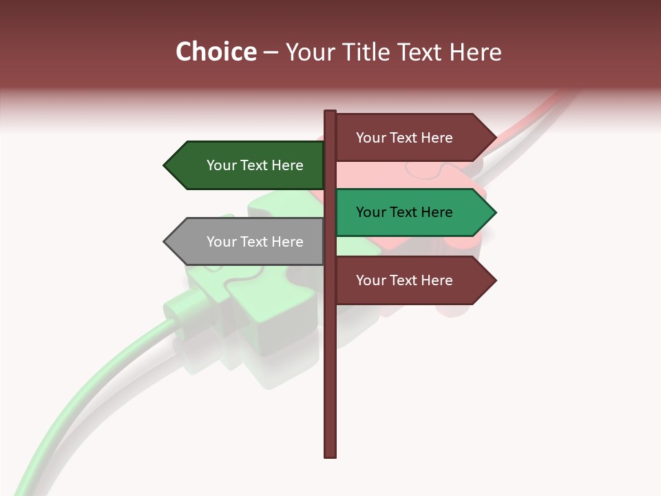 Feed Plug Rendered PowerPoint Template
