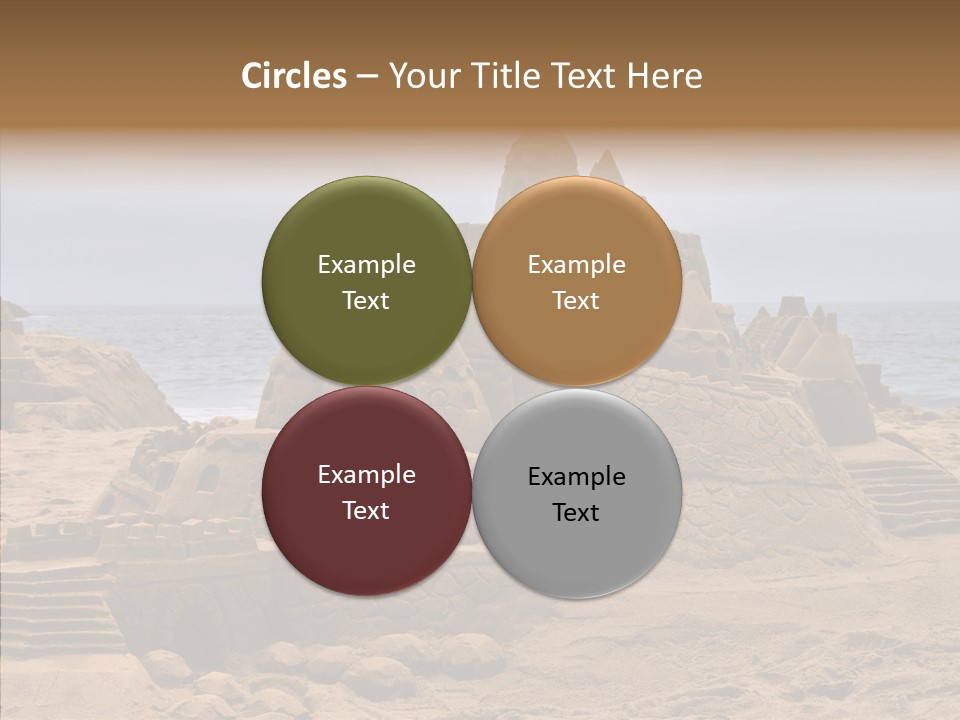 Beach Fun Coastline PowerPoint Template