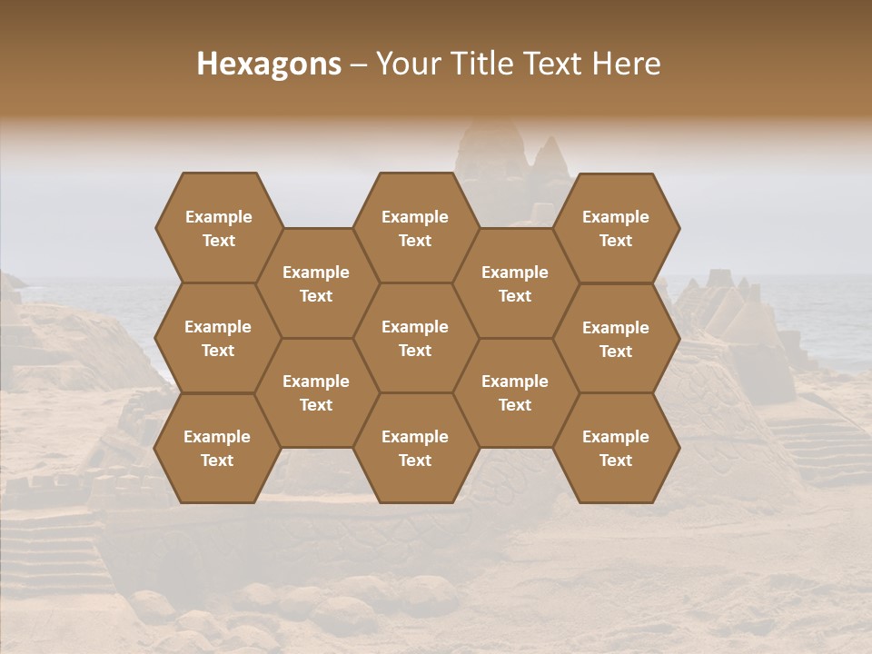 Beach Fun Coastline PowerPoint Template