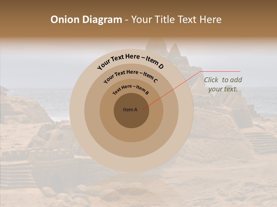 Beach Fun Coastline PowerPoint Template