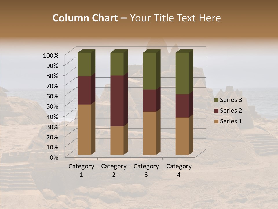 Beach Fun Coastline PowerPoint Template