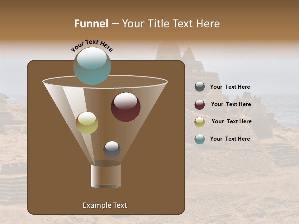 Beach Fun Coastline PowerPoint Template