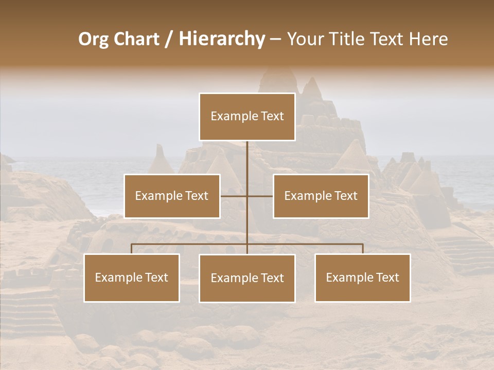 Beach Fun Coastline PowerPoint Template