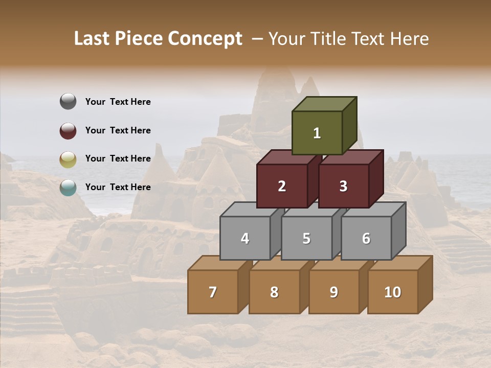 Beach Fun Coastline PowerPoint Template