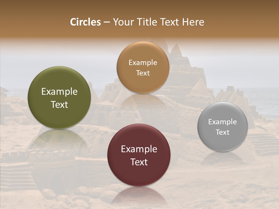 Beach Fun Coastline PowerPoint Template