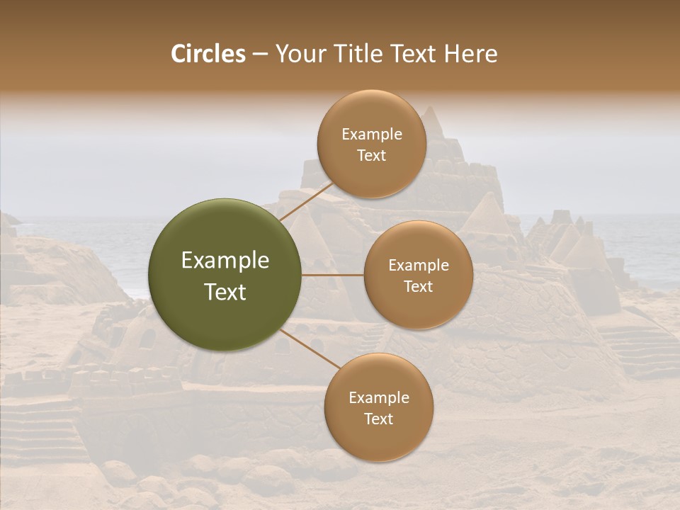 Beach Fun Coastline PowerPoint Template