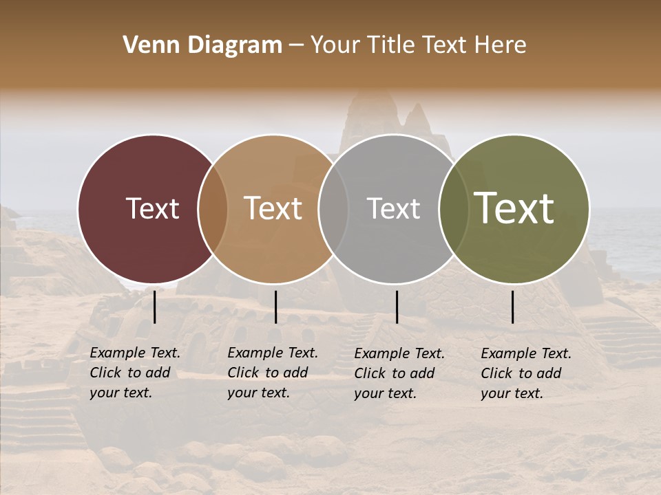 Beach Fun Coastline PowerPoint Template